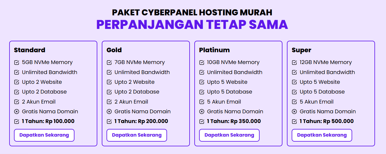 paket hosting murah indonesia